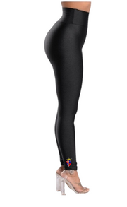 2 Women's Fitness Black High Waist  Tights/ Leggins